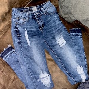 American blue skinny jeans